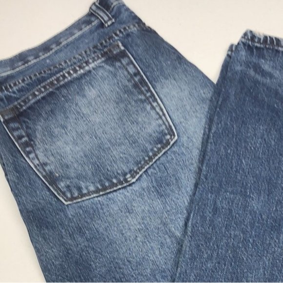 VINTAGE MENS GAP STRAIGHT FIT JEANS 36x30 100% COTTON 😎 - Picture 10 of 10